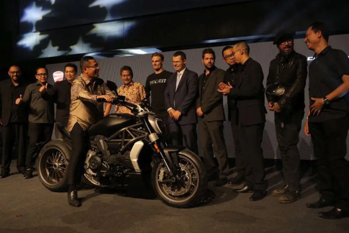 Menperin Berminat Gabung Klub Ducati?