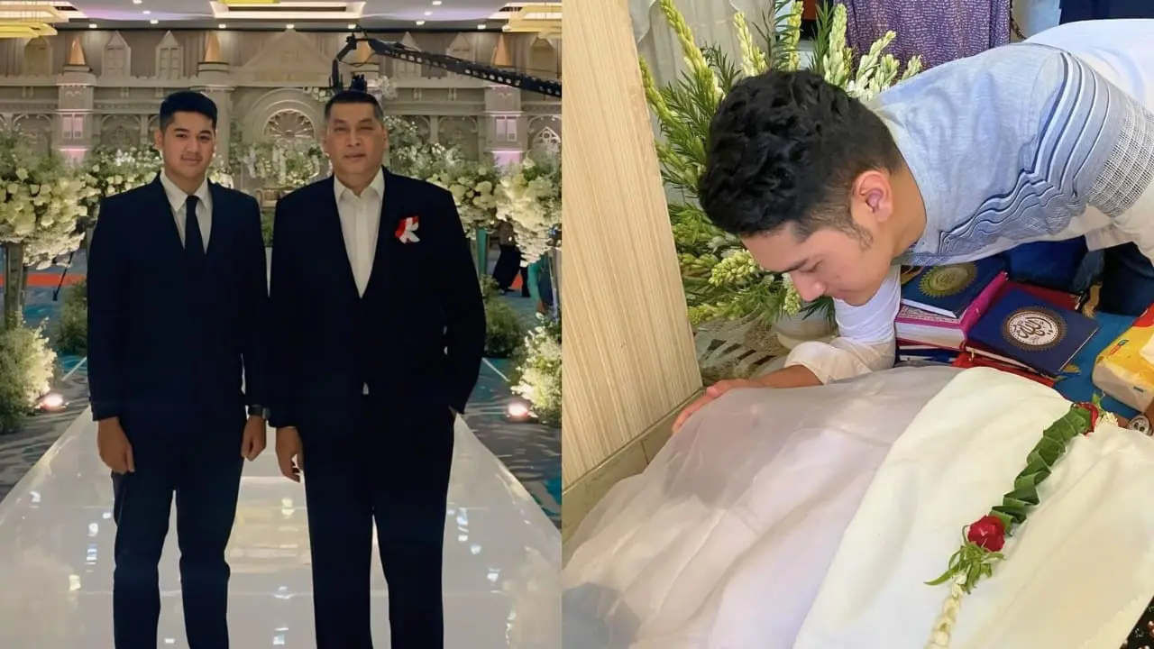 Potret Ghassan Kesuma bersama mendiang Donny Kesuma (Sumber: Instagram/@ghassaankesuma)
