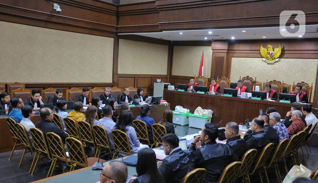 Pada kasus ini, Harvey Moeis didakwa telah melakukan tindak pidana pencucian uang (TPPU) dari penerimaan uang Rp 420 miliar dari hasil tindak pidana korupsi. (Liputan6.com/Angga Yuniar)