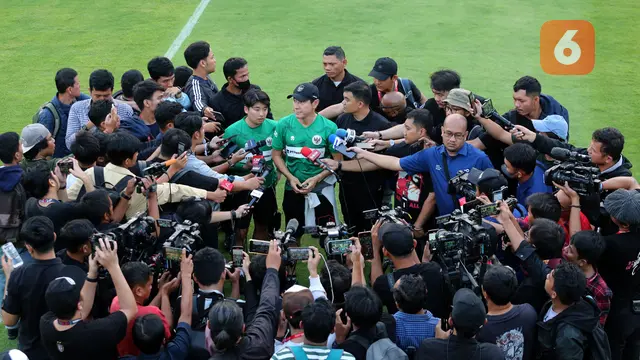 Latihan Timnas Indonesia Jelang Hadapi Timnas Argentina