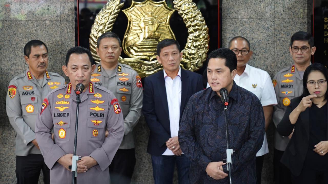Jenderal bintang empat ini pun membeberkan beberapa pengungkapan yang menonjol terkait kasus judi online sepanjang 2023.<br>