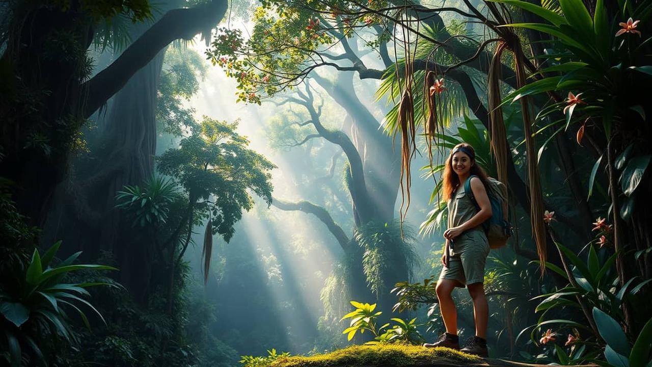 ciri-ciri hutan hujan tropis