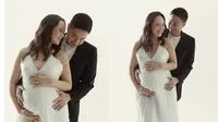 Maternity shoot Pamela Bowie (sumber: Instagram/pammybowie)