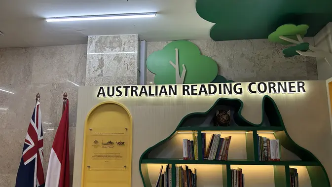 Australia Hadirkan Sudut Baca di Masjid Istiqlal