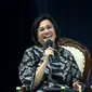 Menteri Keuangan (Menkeu) Sri Mulyani Indrawati dalam Rakornas Kepala Daerah dan Forkopimda tahun 2023, yang dipantau secara daring di Jakarta, Selasa, (17/1/2023).