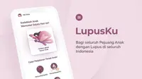 Tampilan aplikasi LupusKu (Dok. Biro Humas dan KIP UI)