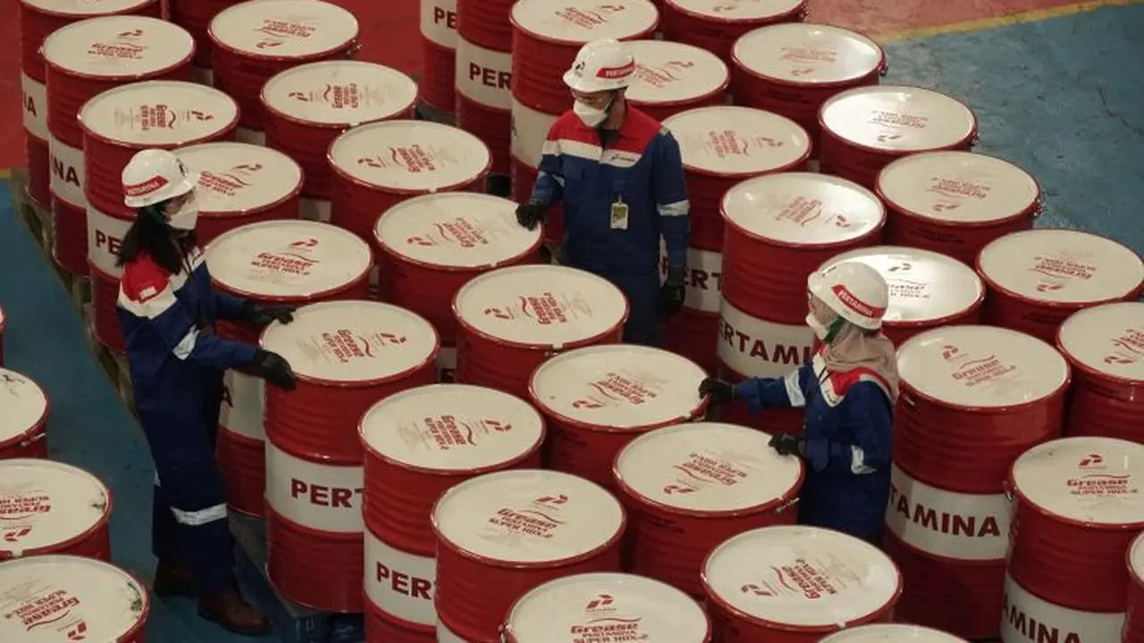 Ilustrasi Production Unit Jakarta Pertamina Lubricant (Ist)