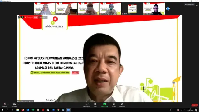 SKK Migas-KKKS Gelorakan Industri Hulu Migas Saat Pandemi Covid-19