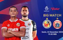 Saksikan Live Streaming BRI Super League Pekan ke-15: Semen Padang FC vs Persija, Eksklusif di Vidio