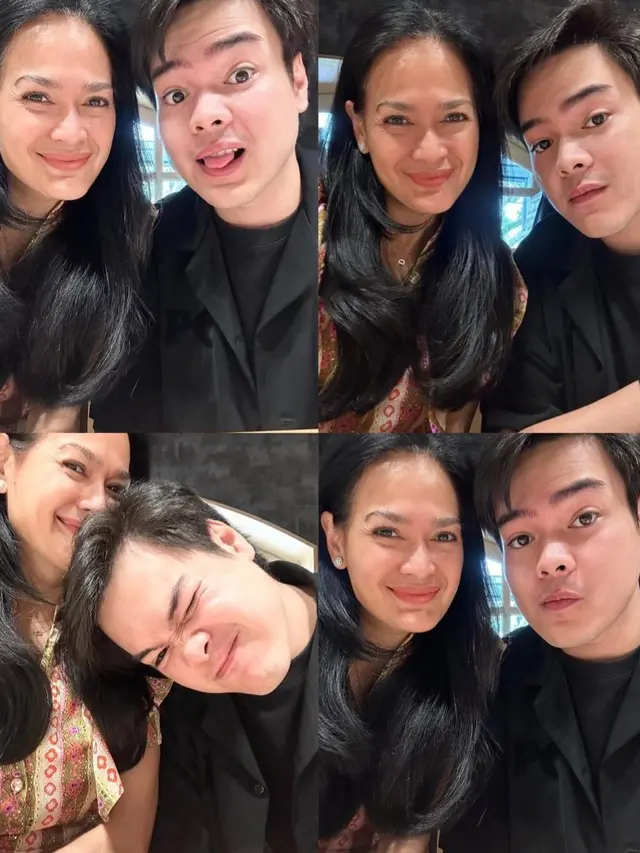 Potret selfie Jeje Soekarno dan Donna Harun