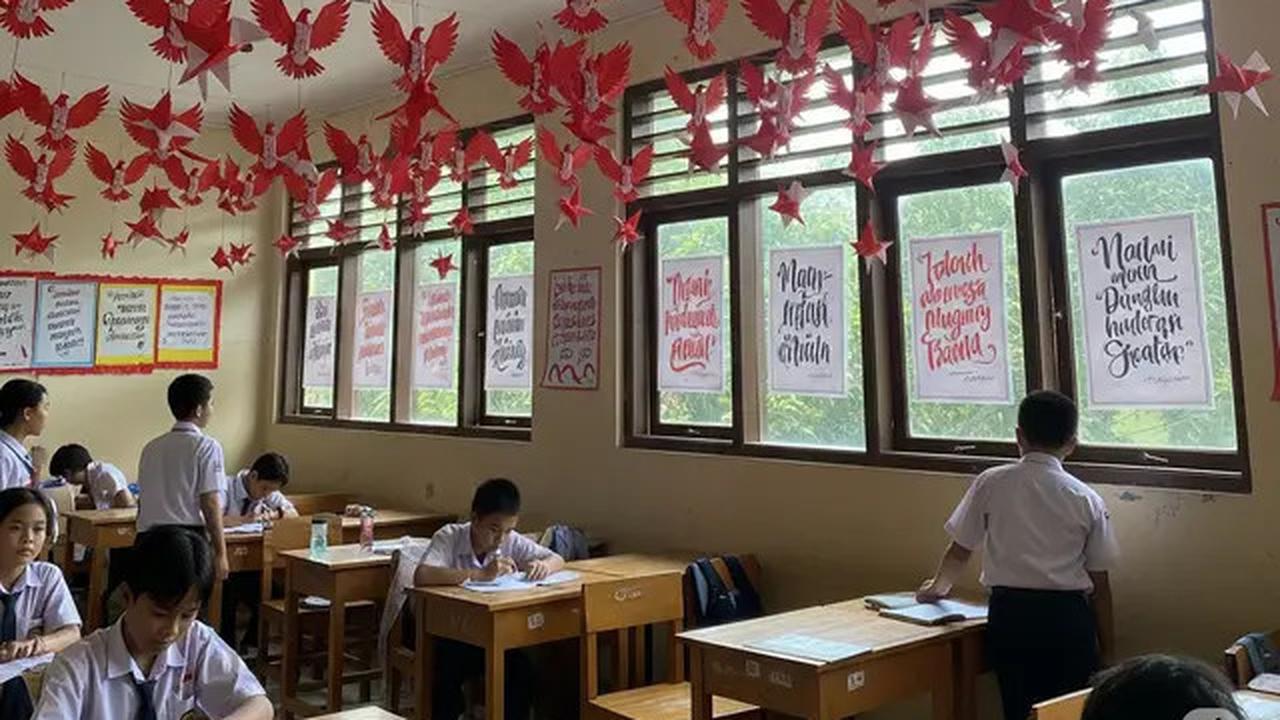 9 Ide Hiasan Dinding 17 Agustus, Semarakkan Kemerdekaan dengan Kreativitas Merah Putih