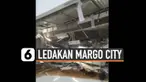 Ledakan besar terjadi di Mal Margo City kota Depok Jawa Barat Hari Sabtu (21/8) sore. Bangunan restoran di lantai satu rusak berantakan, sedikitnya 4 orang terluka akibat ledakan ini.