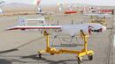 Sejumlah drone milik militer Iran terlihat sebelum latihan di Iran (5/1/2021). Latihan itu rencananya melibatkan sejumlah divisi, terutama para tentara di wilayah Iran Tengah. (Iranian Army via AP)