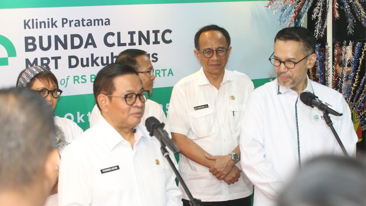 Pramono Anung Senang Gula Darahnya Normal Saat Coba Fasilitas Bunda Clinic MRT Dukuh Atas