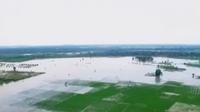 Banjir di Mojokerto mengganggu kegiatan belajar mengajar hingga banjir di Aceh Timur masih setinggi 50-80 centimeter.