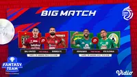 Link Live Streaming Big Match BRI Liga 1 Pekan Ke-21 di Vidio, Sabtu 29 Januari 2022. (Sumber : dok. vidio.com