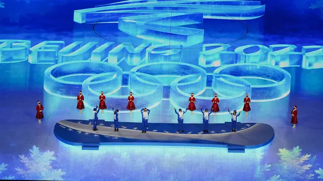 Meriahnya Pesta Kembang Api Penutupan Olimpiade Musim Dingin 2022