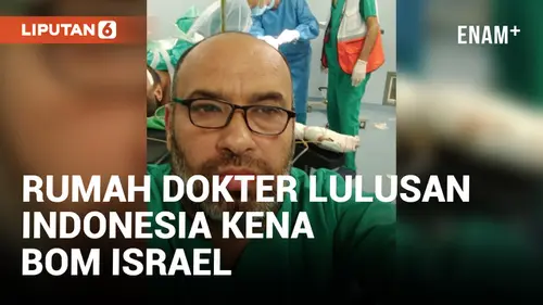VIDEO: Dokter Palestina Lulusan Indonesia Meninggal Dunia Setelah Rumahnya Kena Hantam Bom Israel