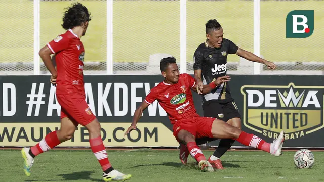 Foto: Jinakkan Badak Lampung, Dewa United Melenggang ke 8 Besar Liga 2 2021 / 2022