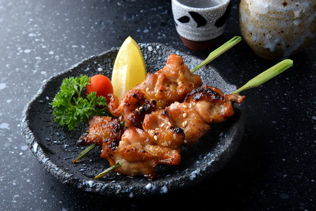 yakitori kulit ayam