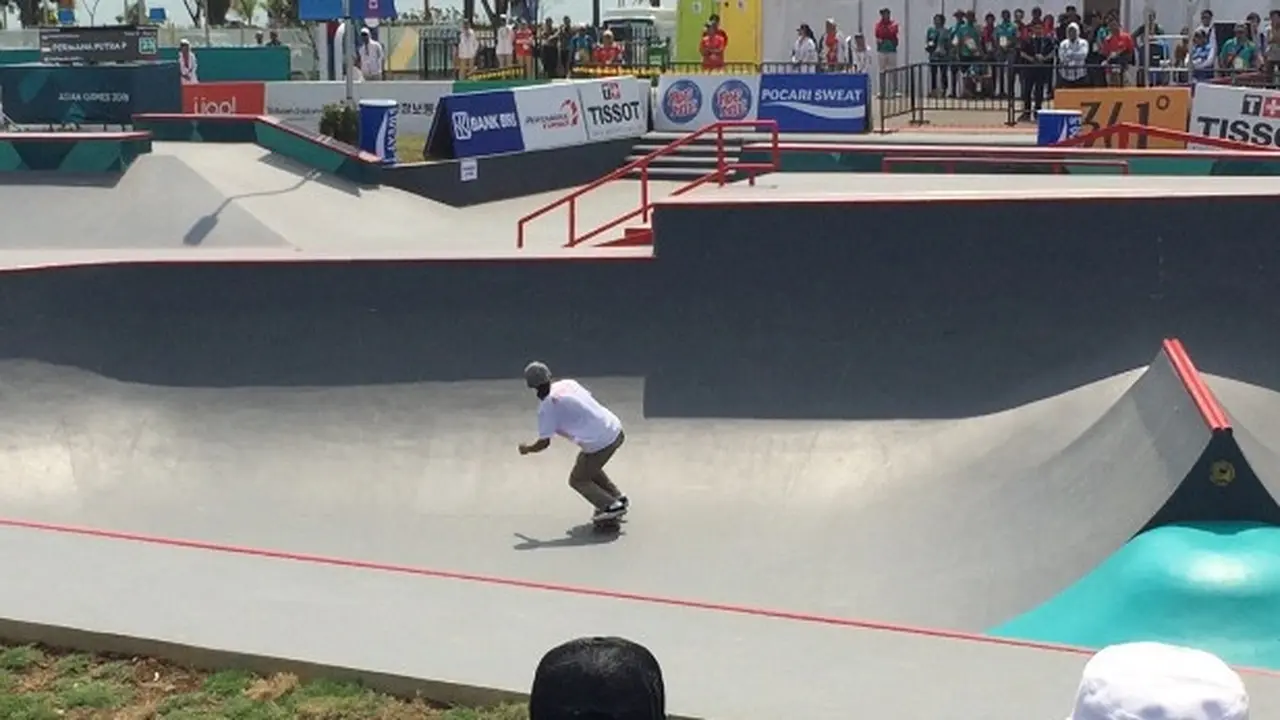 Skateboard Asian Games 2018