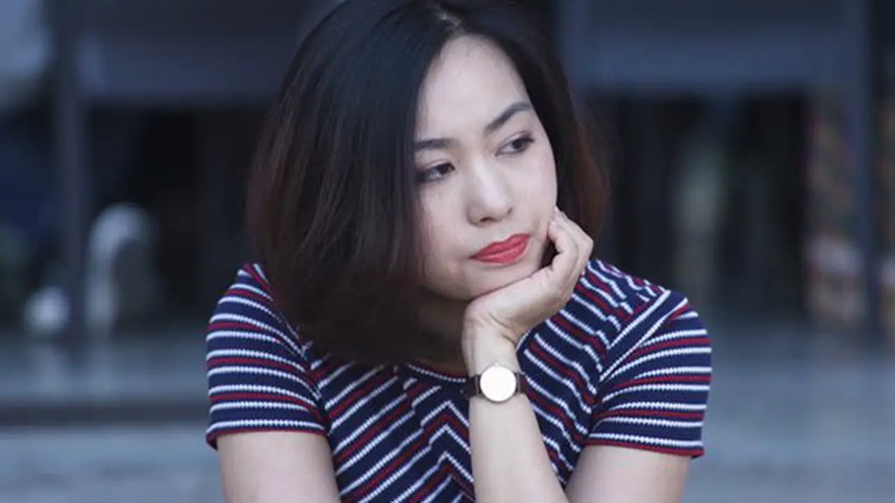 Ilustrasi wanita sendiri./Copyright shutterstock.com
