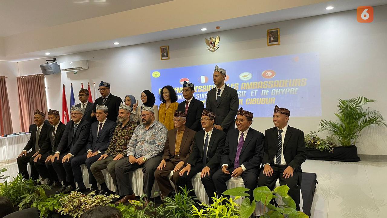 Acara "La Semaine Francophonie" di SMA Labschool Cibubur.