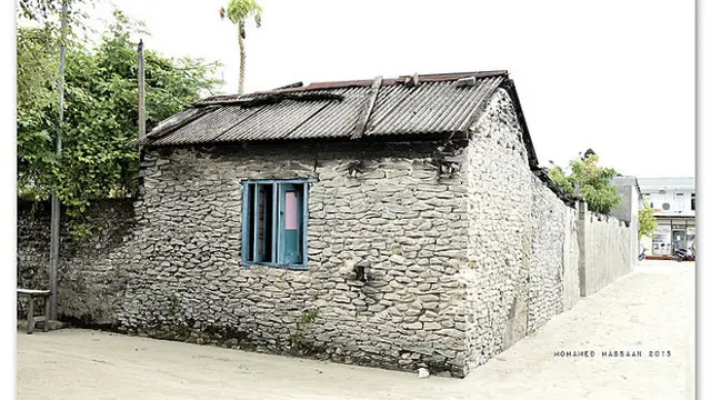 Rumah tradisional Maladewa. Foto: Mohammed Hassaan/Flickr