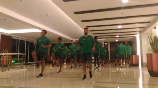 Latihan Timnas Indonesia