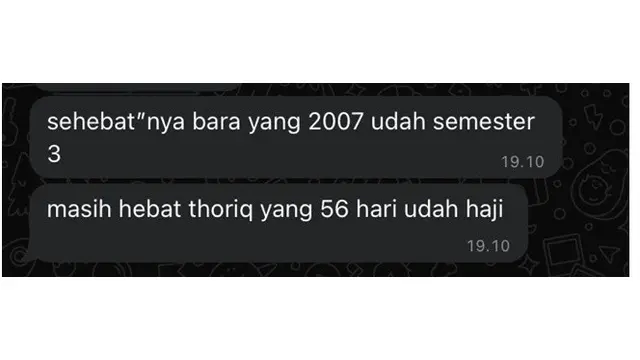 6 Meme 'Thariq 2 Bulan Sudah Haji' Ini Kocak Banget, Jadi Saingan Berat