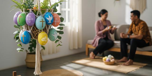 21 Dekorasi Paskah Kreatif, Hadirkan Suasana Meriah dan Bermakna
