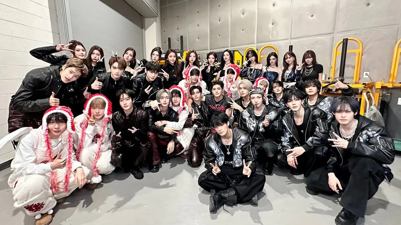 Idol SM Entertainment di SBS Gayo Daejeon 2025. (Instagram/ smtown)