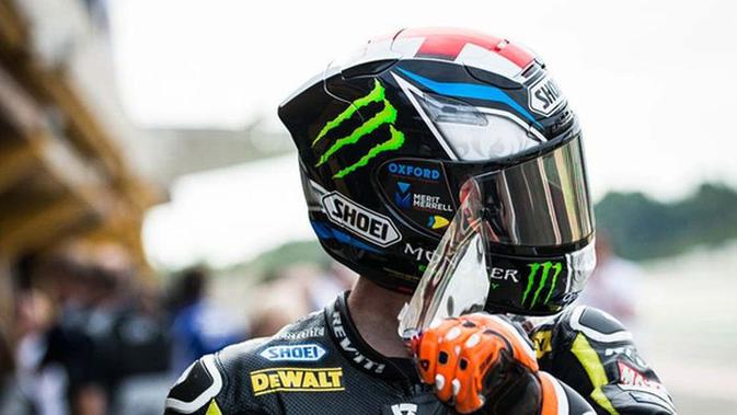 Fungsi Lapisan di Kaca Helm Pembalap MotoGP - Otomotif 
