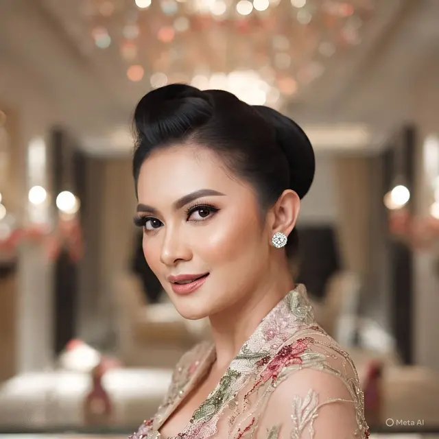 Model Sanggul Modern untuk Pesta