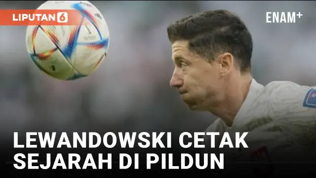 Robert Lewandowski mencatatkan sejarah dengan mencetak gol pertamanya di ajang piala dunia. Striker berusia 34 tahun ini menjadi salah satu penyumbang gol kemenangan Polandia dari Arab Saudi 2-0 di laga kedua fase grup C.