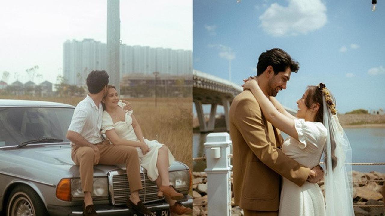 6 Potret Mesra Prilly Latuconsina dan Reza Rahadian di MV Dear Love, Bak Prewedding