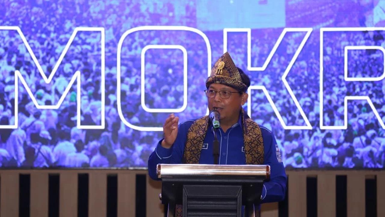 FOTO: AHY Tekankan Konsolidasi Partai Jadi Kunci Kemenangan