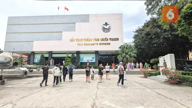 War Remnants Museum di Kota Ho Chi Minh, Vietnam