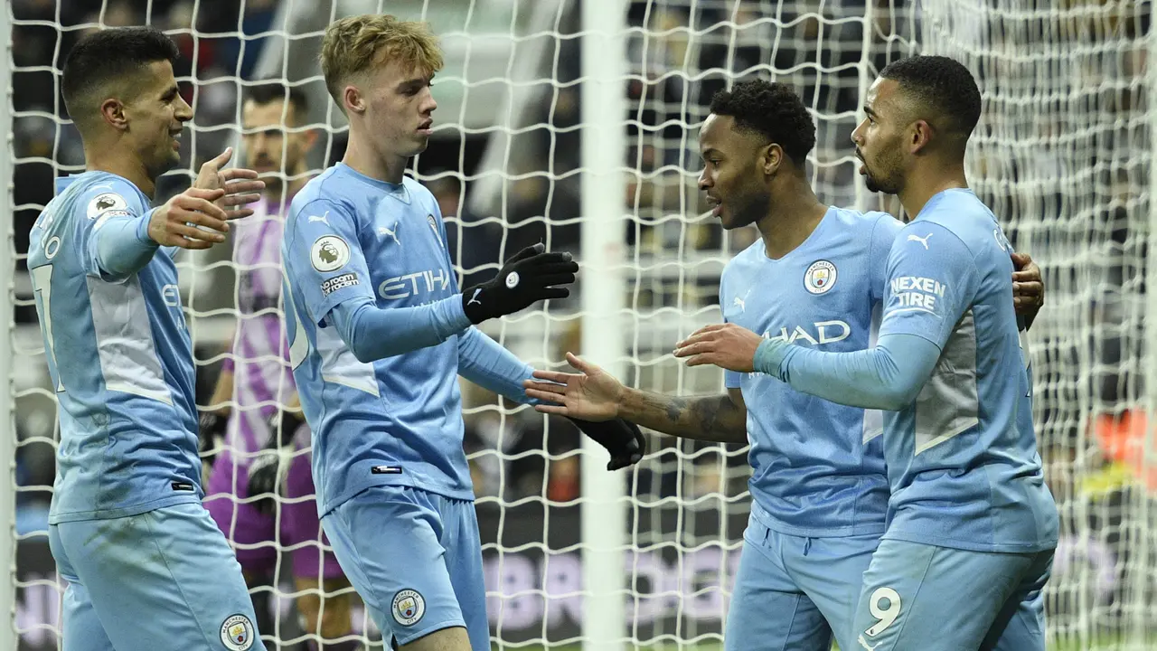 Raheem Sterling - Manchester City - Liga Inggris - 19 Desember 2021