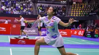 Tunggal putri Indonesia Gregoria Mariska Tunjung. (foto: PP PBSI)