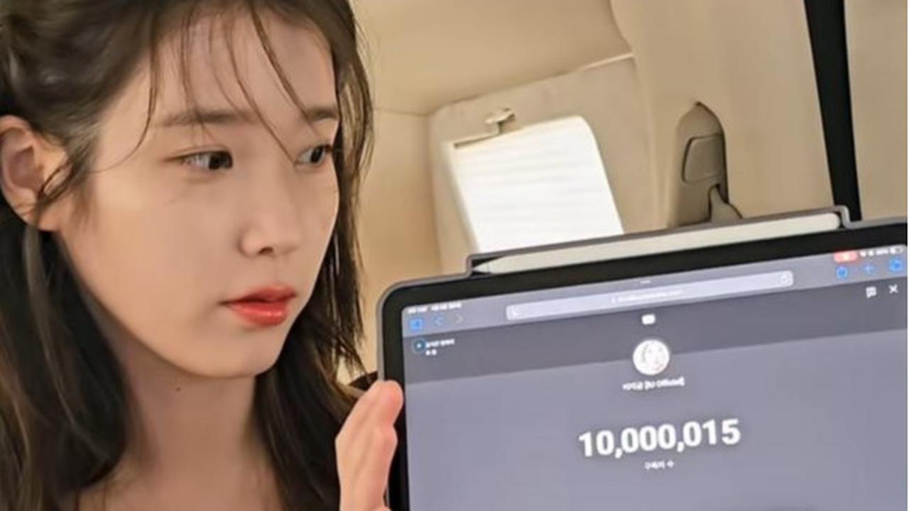 Rayakan 10 Juta Subscriber Youtubenya, IU Penuh Haru Ucap Terima Kasih ke Penggemar