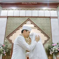 Anisa Rahma canggung ketika bersentuhan dengan suami. (instagram/ananditodwis)