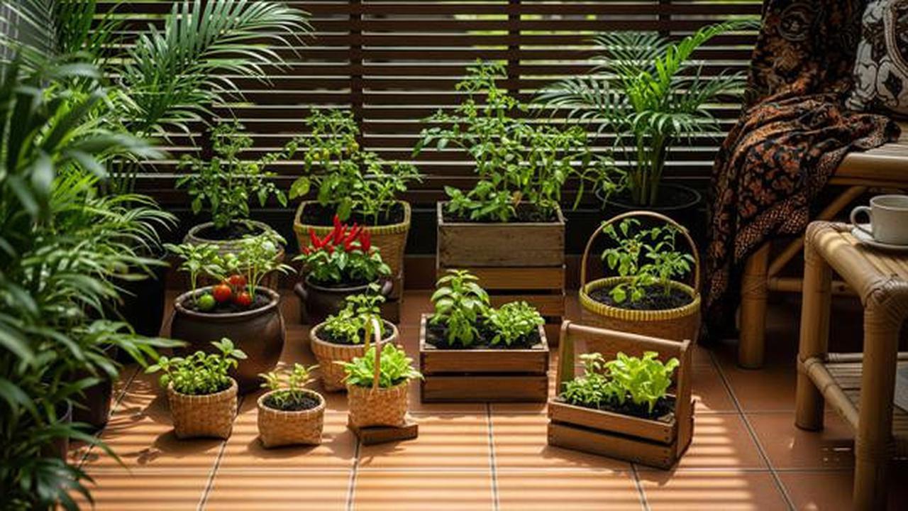 7 Jenis Kebun Sayur Kecil yang Menambah Estetika Teras Rumah, Solusi Cerdas Lahan Terbatas