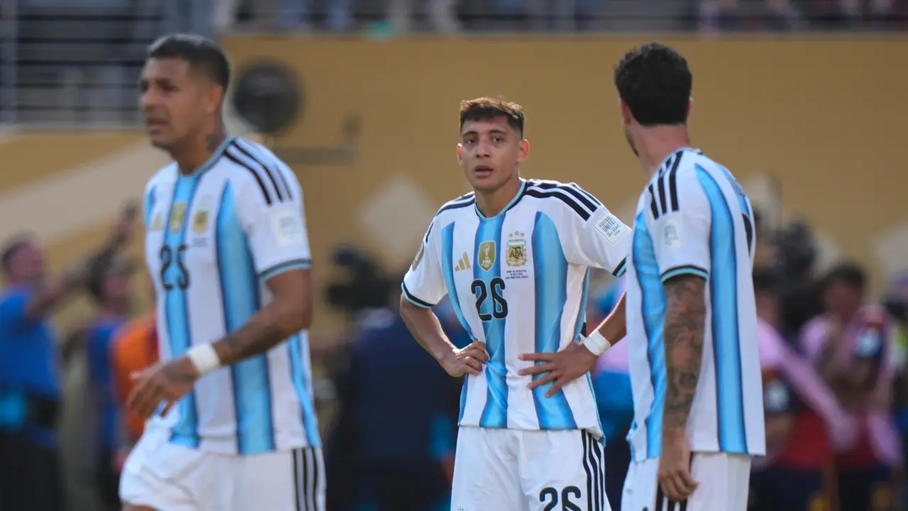 Pemain Argentina Nahuel Molina