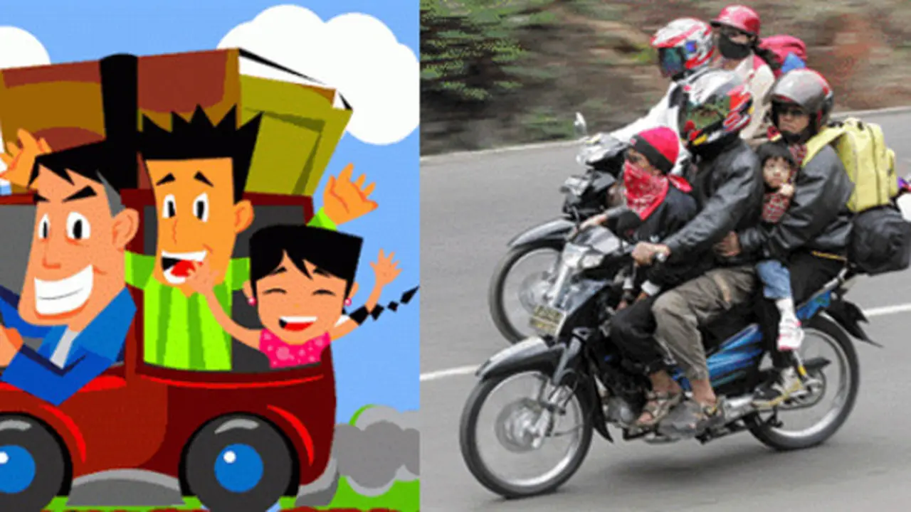 Ilustrasi Mudik (Istimewa)