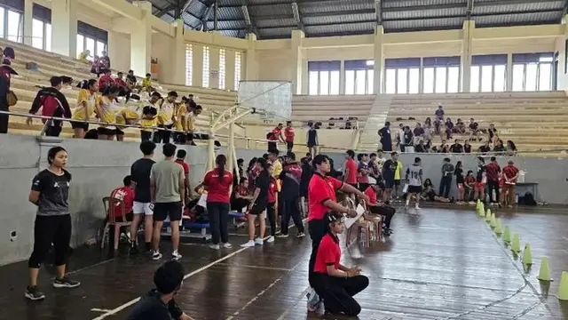 Atlet Klungkung berlatih