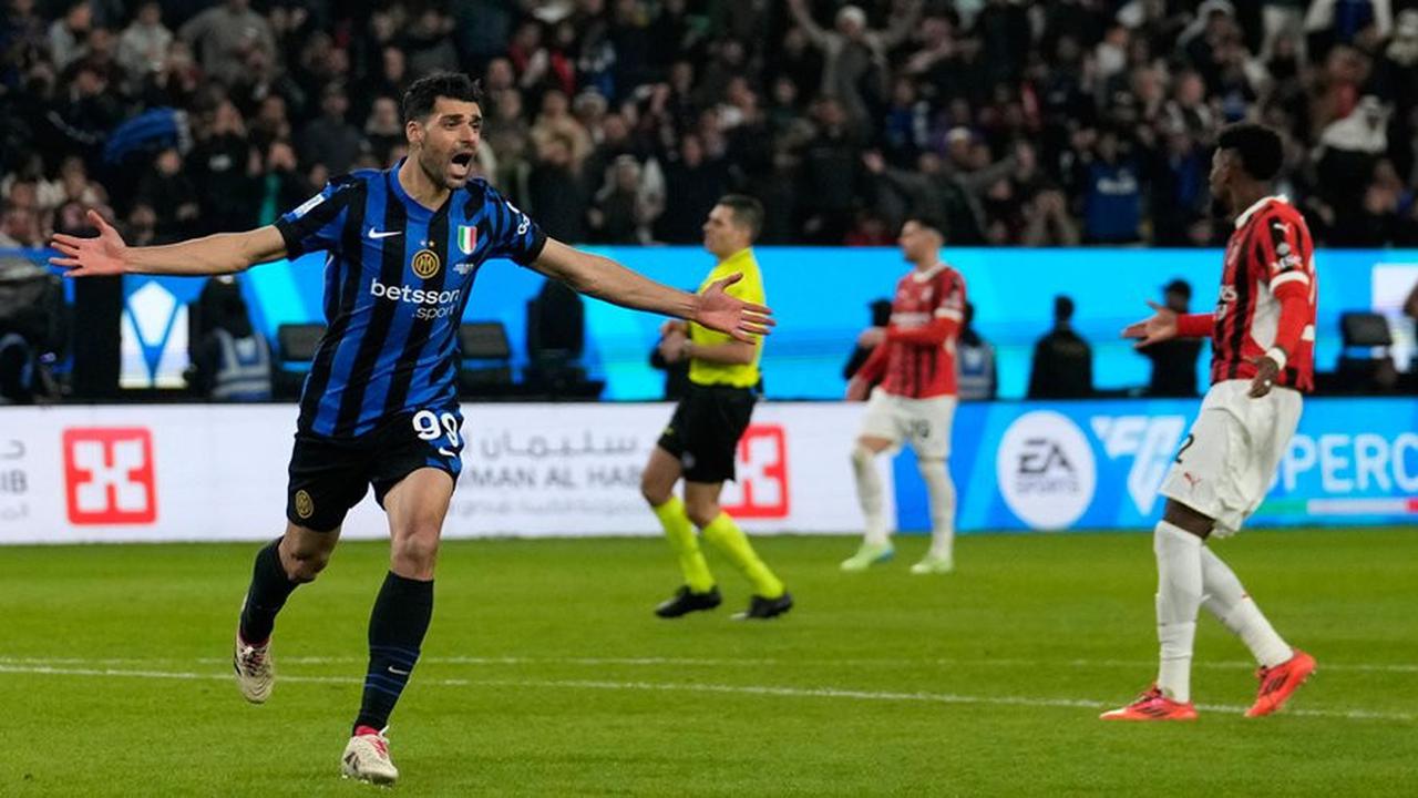 Hasil Inter Milan vs AC Milan: Skor 2-3