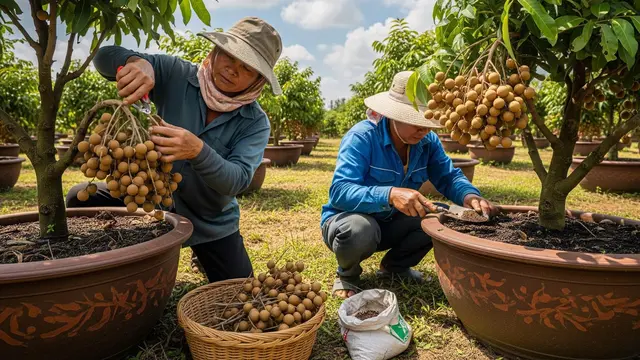 Cara Menanam Kelengkeng di Pot