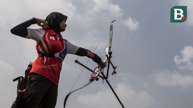 Latihan Panahan Asian Games