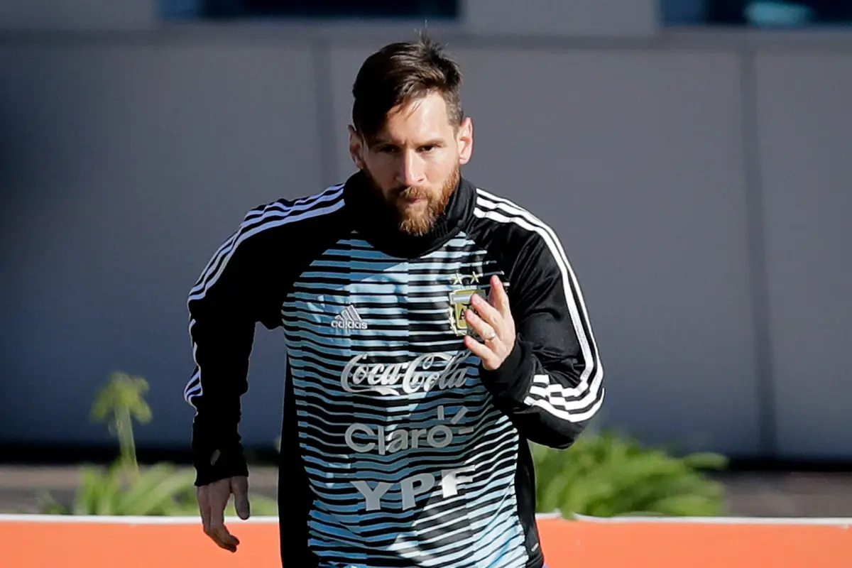 Lionel Messi Mulai Latihan bersama Timnas Argentina